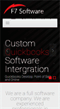 Mobile Screenshot of f7software.com